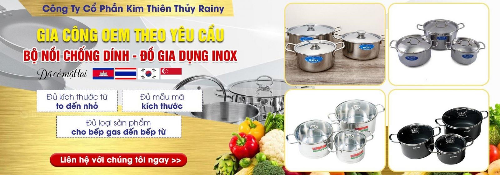 Tìm mua nồi chảo chống dính tại Kim Thiên Thủy Rainy